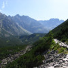 Tatry - szlak do Czarnego Stawu Gąsieniocwego